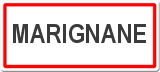 Ville de Marignane 13700, près de Dussault négoce en bois 13180
