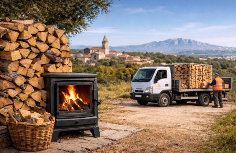 Vente et livraison de bois de chauffage à Marignane, Gignac-la-Nerthe et Châteauneuf-les-Martigues